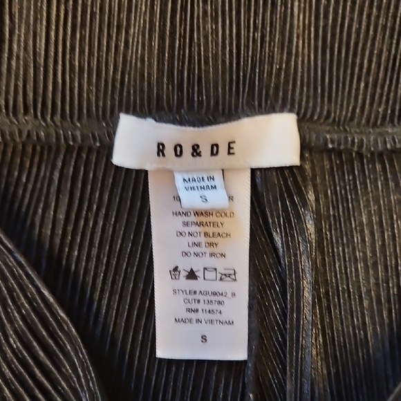 Ro&De Pleated Pull-on Pants - Picture 4 of 8